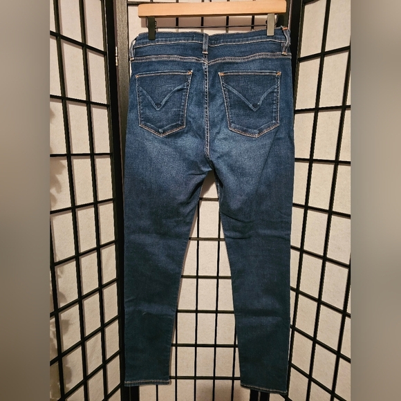 Hudson Jeans Dark Blue Nico Super Skinny Denim Size 32 - Picture 1 of 7